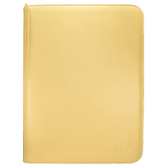 Vivid 9-Pocket Zippered PRO-Binder - Yellow